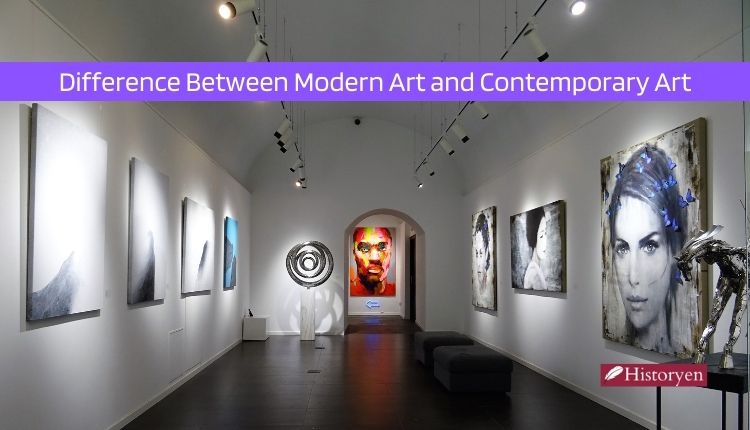 Difference Between Modern Art and Contemporary Art