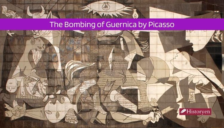 The Bombing of Guernica by Picasso