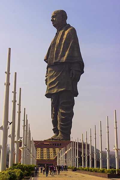 Patel Statue – India – 182 mt - World's Tallest Statues