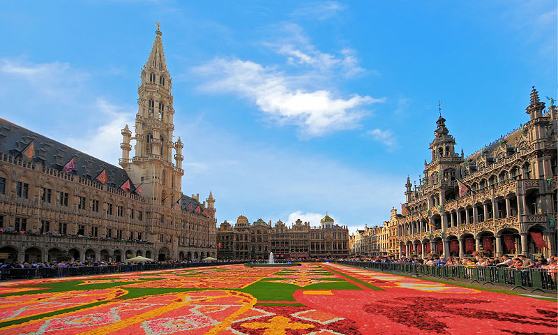 Flower Carpet Brussels, One of the Most Colorful Festivals in the World