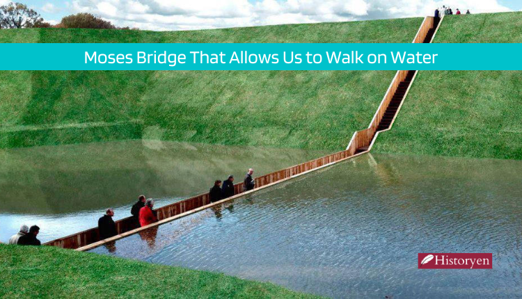 Moses Bridge That Allows Us to Walk on Water