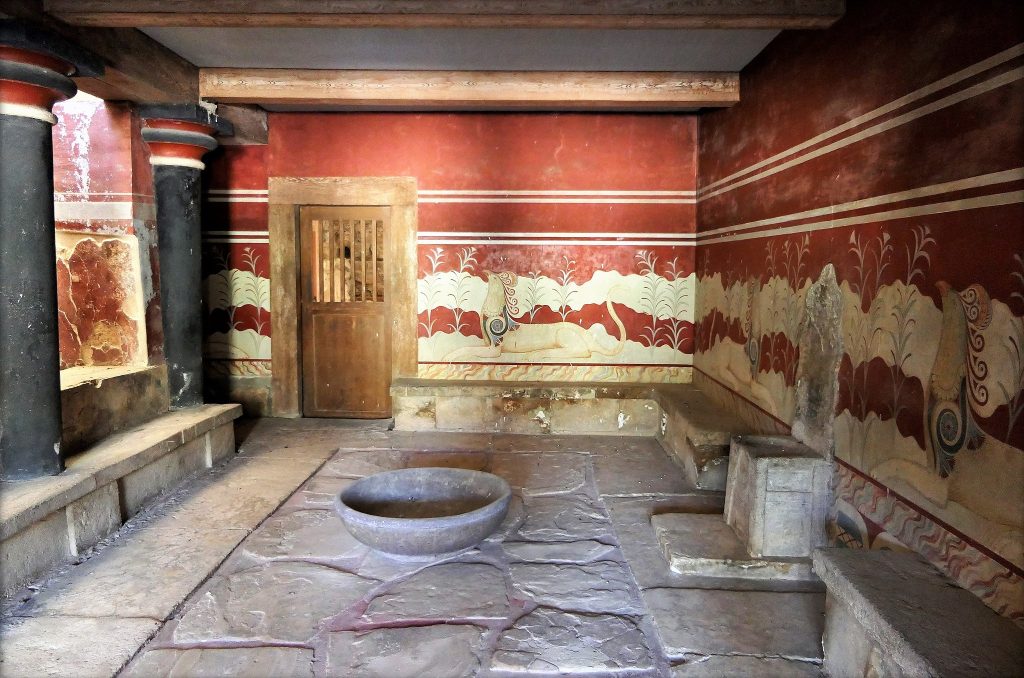 Throne room, Knosssos