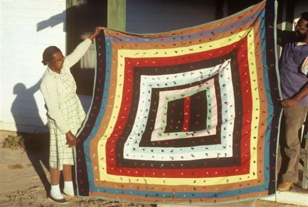african american quilting - people showing their art