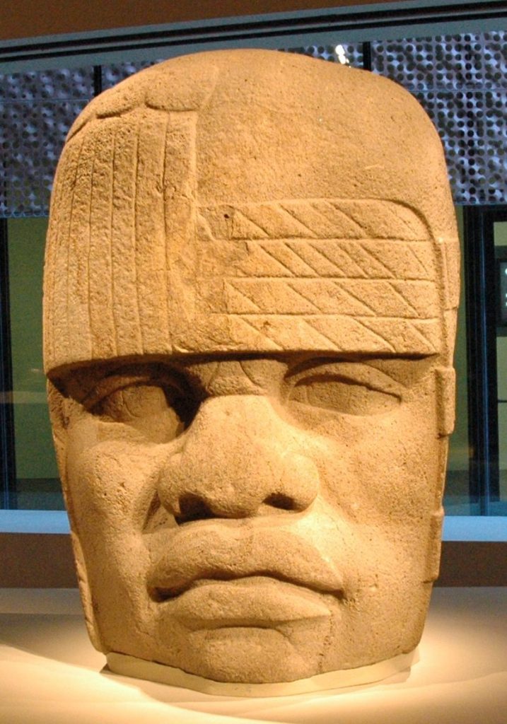 San Lorenzo Colossal Head - Giant Stone Heads of the Olmec Civilization