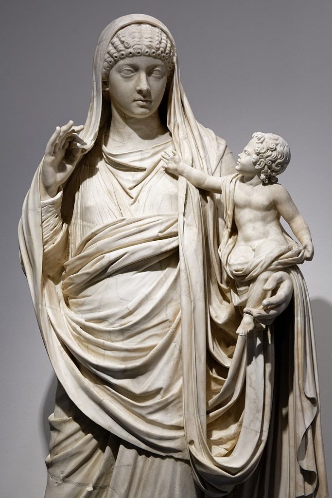 Messalina statue