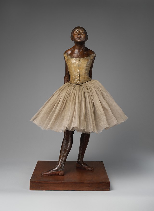 The Little Fourteen-Year-Old Dancer by Edgar Degas
