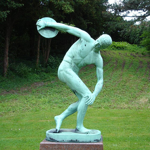 The Discus Thrower by Myron - Top 15 Most Famous Sculptures in History You Need to See