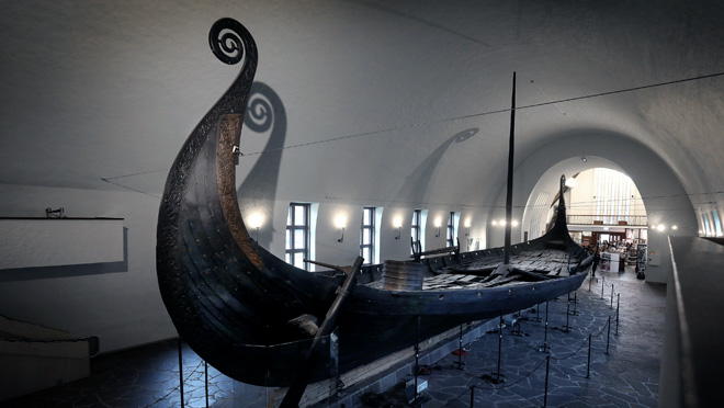 The Oseberg Viking Ship