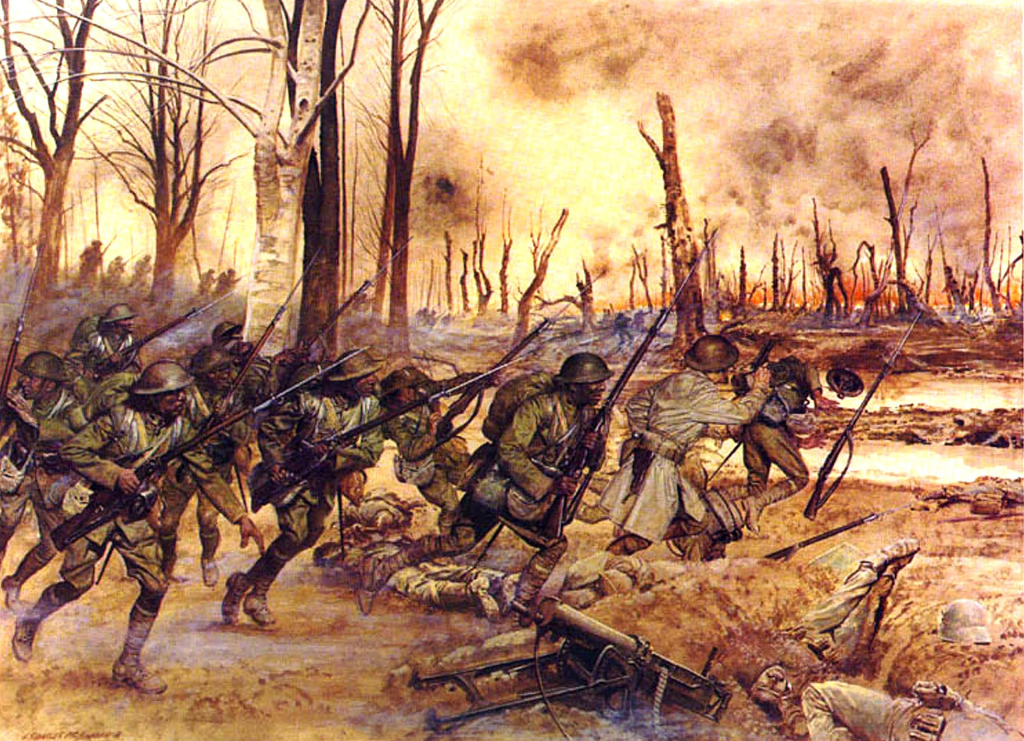 The Hellfighters in Battle