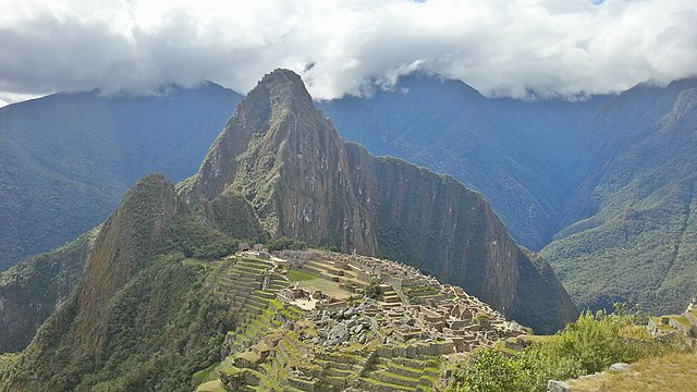 Aerial View Of Machu Picchu - Famous Archaeological Sites
