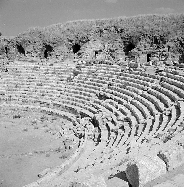 The Roman Theater of Beit She'an