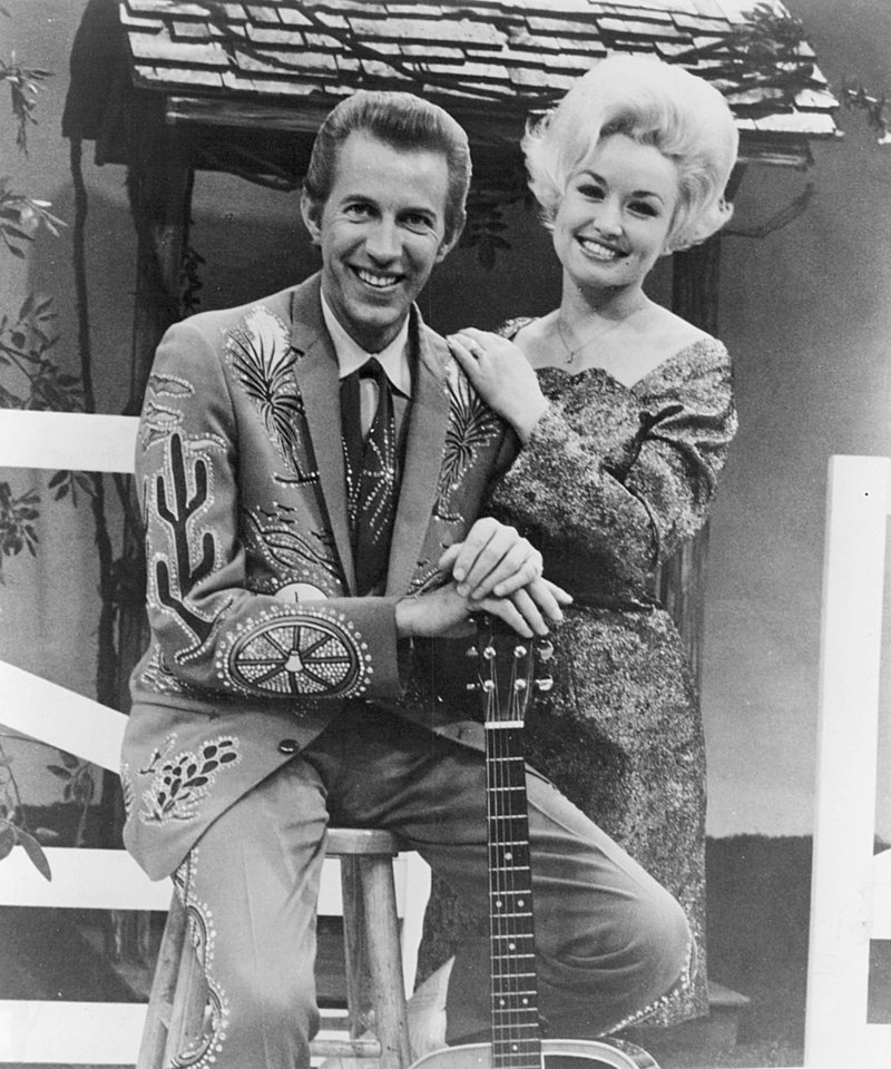 Porter Wagoner and Dolly Parton in 1969