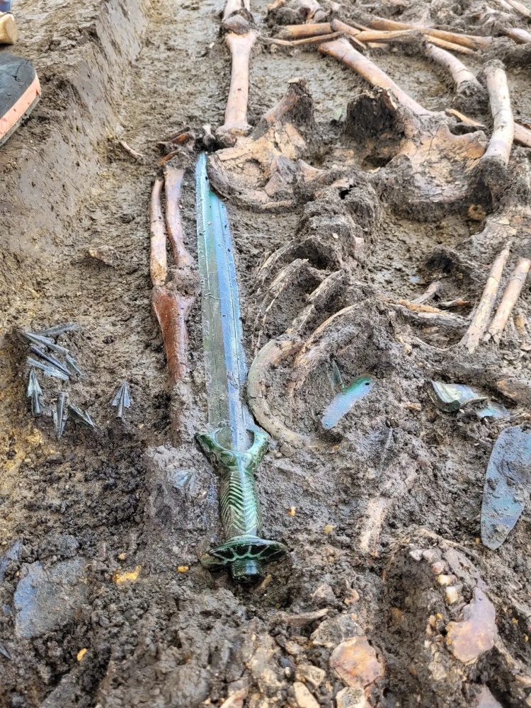 Bronze Sword found in Germany