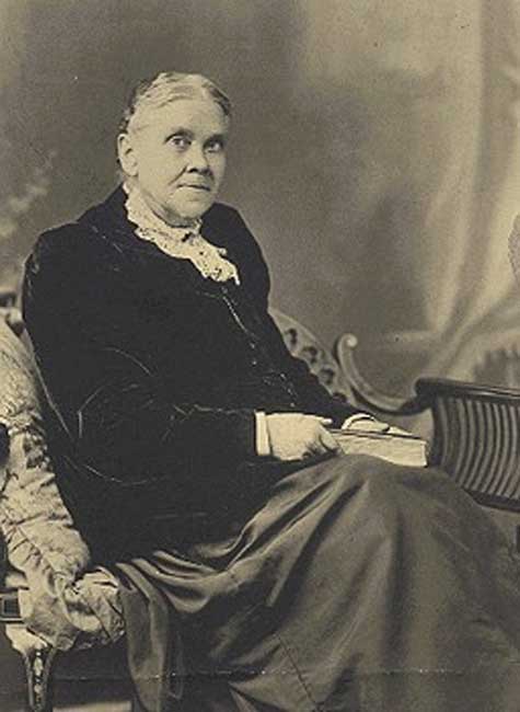 Ellen G. White in 1899.
