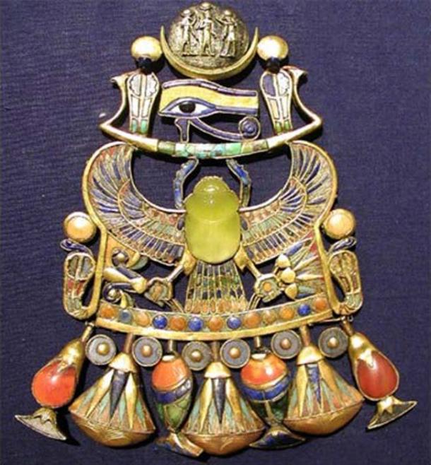 Tutankhamun's Scarab Brooch