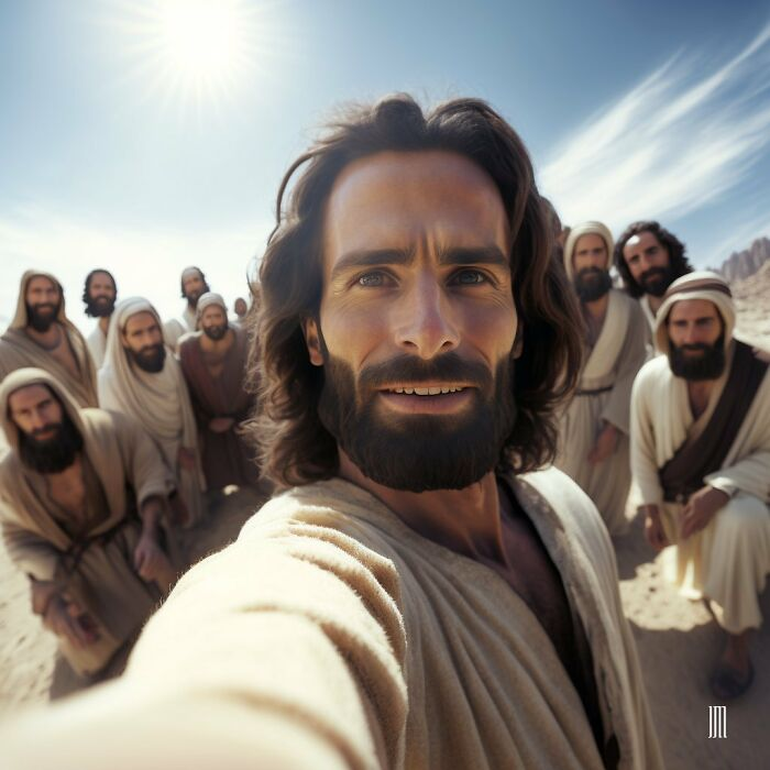 Historical Selfies 5. Jesus And His 12 Apostles