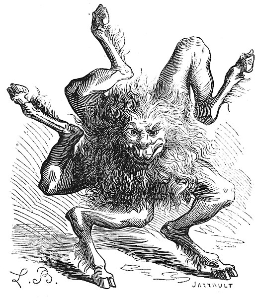  Illustration du Dictionnaire infernal par Louis Le Breton.