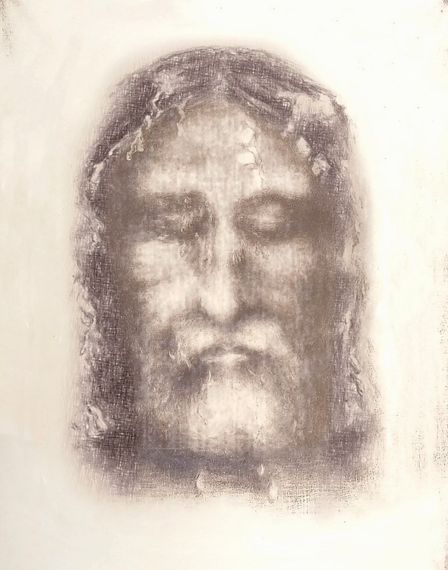 Holy Face of Jesus from Shroud of Turin