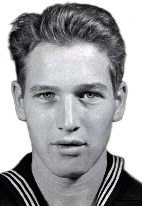 United States Navy portrait of Paul Newman